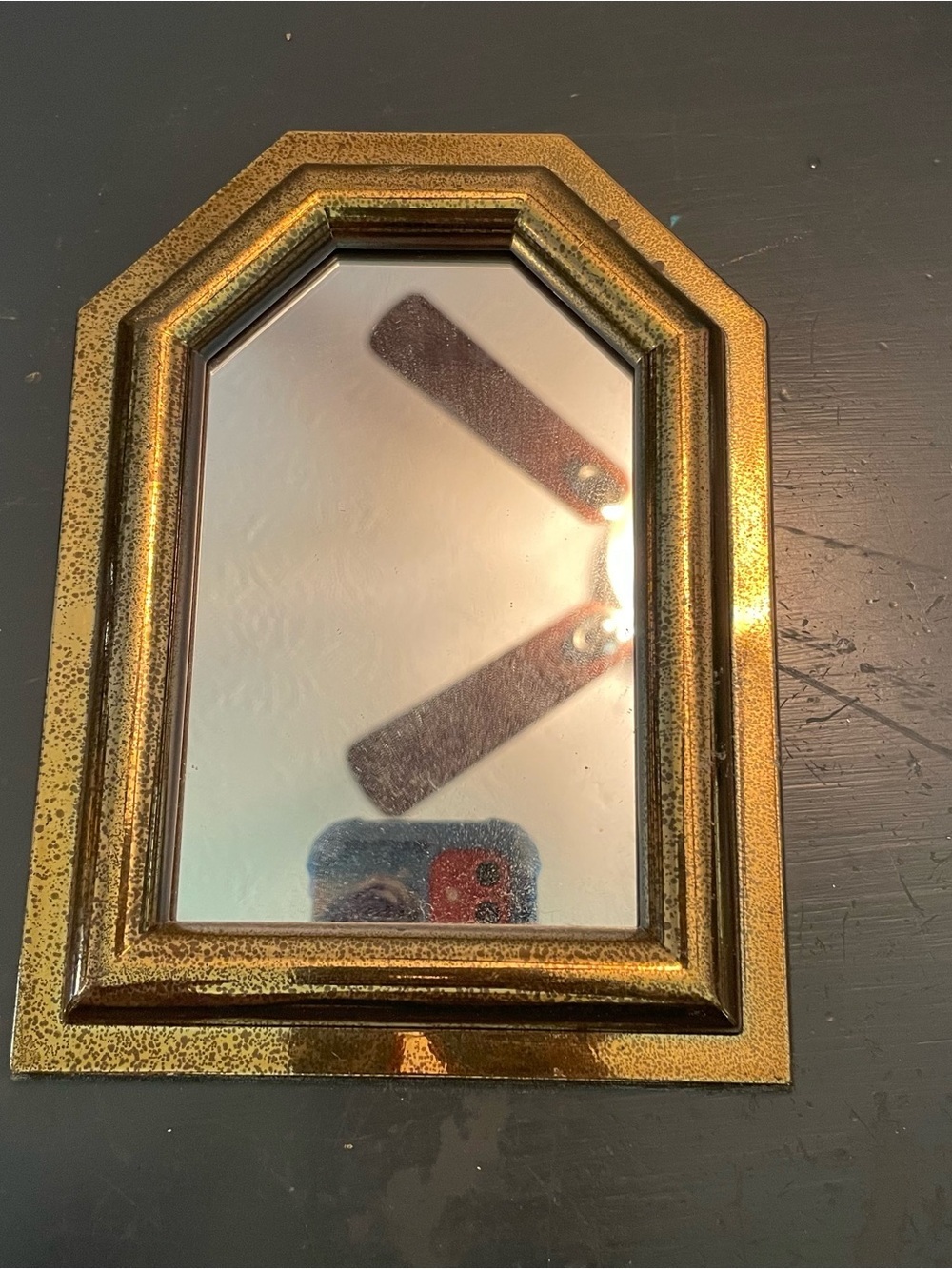 Gold Arched small picture frame Mirror - Elegant Home Accent